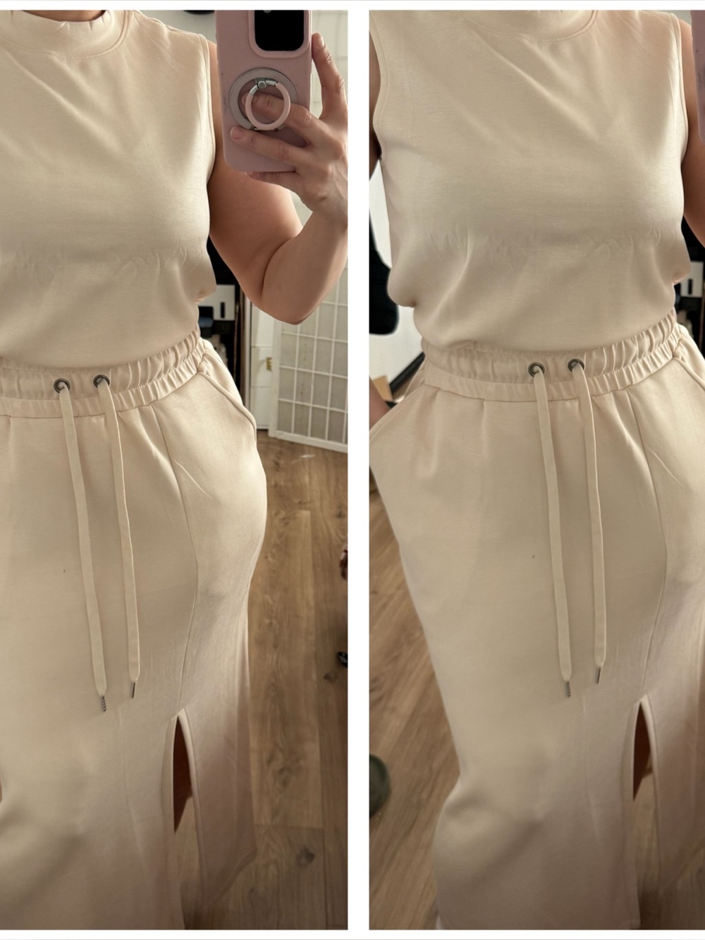 2 piece skirt and top set
